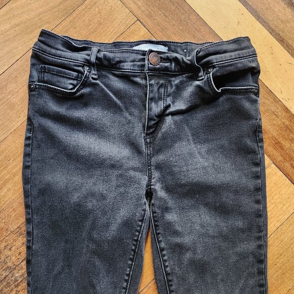 LOFT Dark Gray Legging Jeans Size 4/27 - Picture 6 of 14